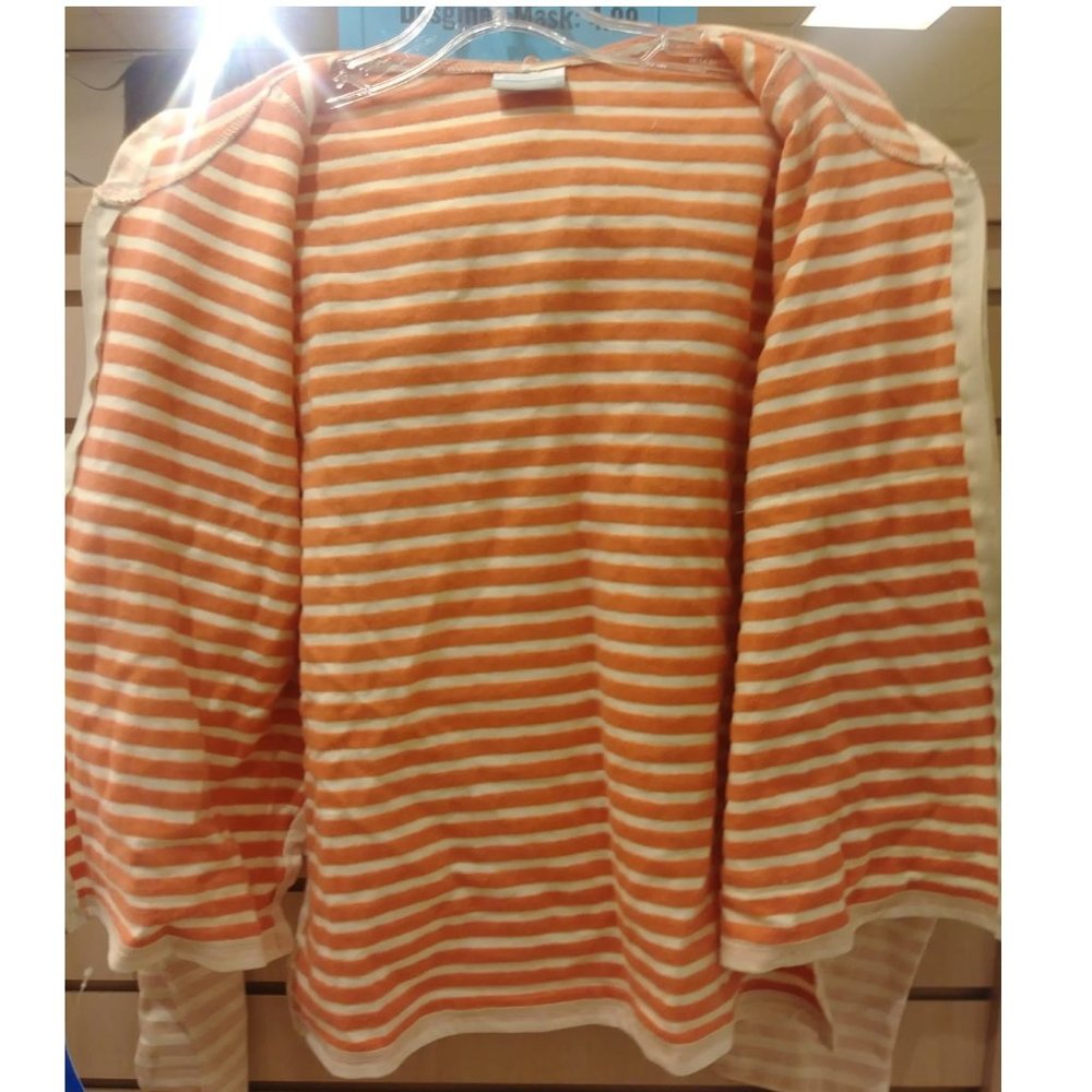 COLUMBIA Women Full Zip Hoody Stone, Wind--Orange - Picture 5 of 7